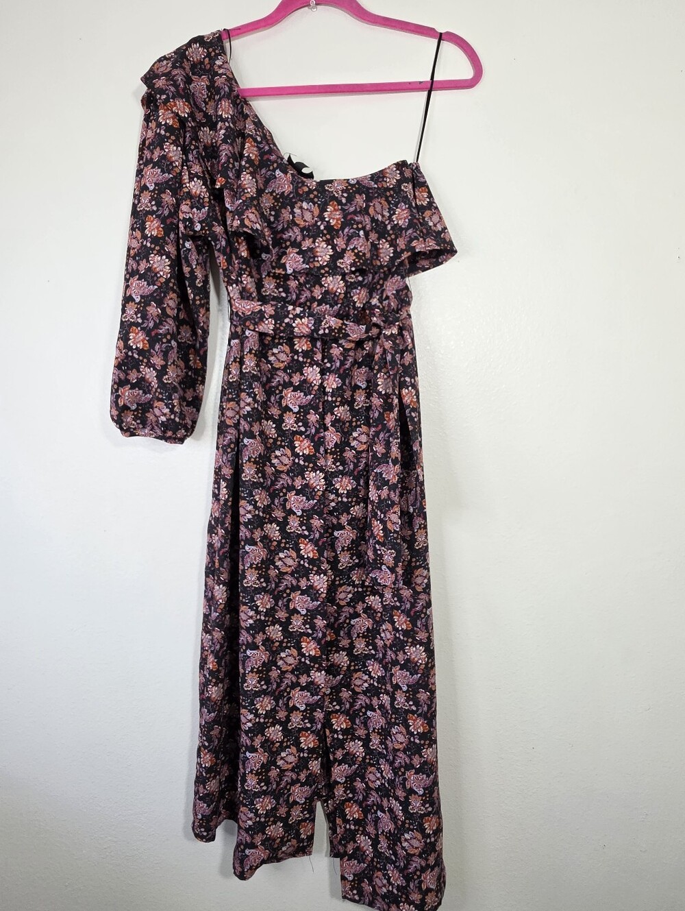 Topshop floral midi dress US8 Size